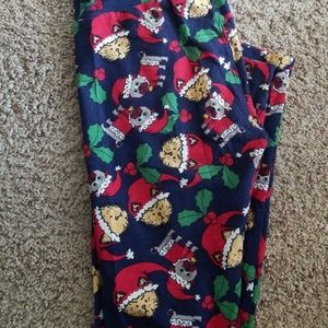 LulaRoe One Size Holiday Leggings